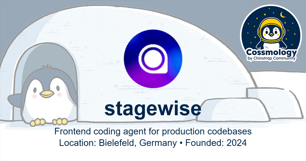 Cossmology Profile - stagewise